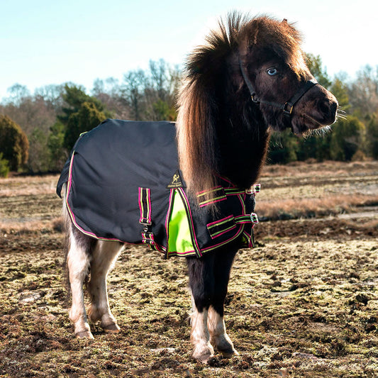 REGN- & UTEGÅNGSTÄCKE "Globus - Miniatyr" - Svart