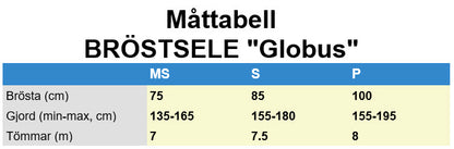 BRÖSTSELE "Globus Rocky" Minishetland
